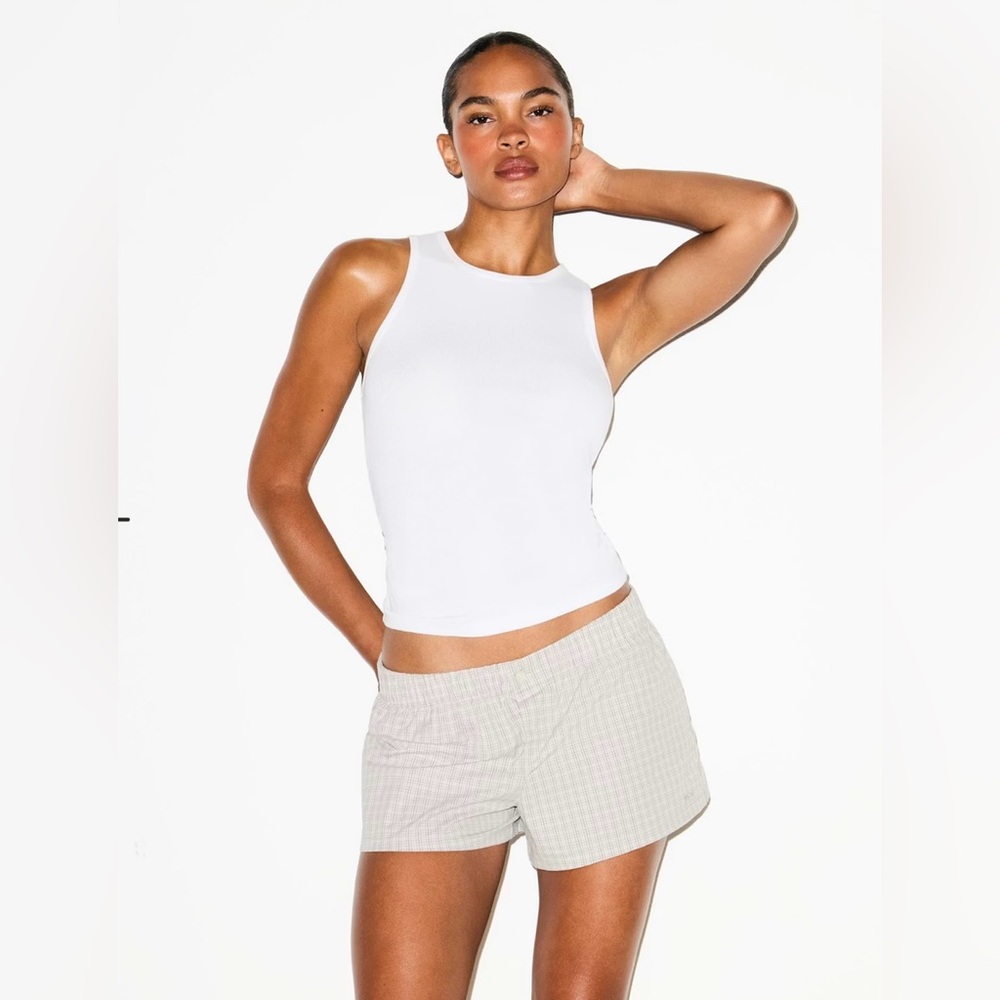 SKIMS boxer and tank sleep set